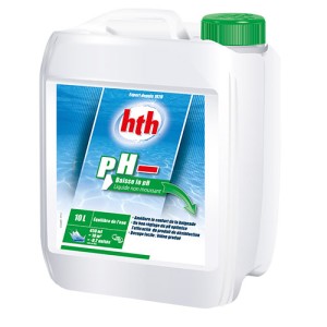 Produits Matériels Piscines - pH MOINS liquide 15% -  10L hth® - diminution du pH 