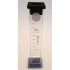 Éprouvette carrée 10ml verre
