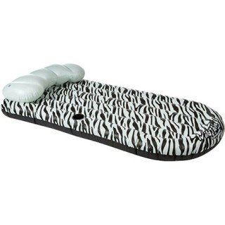 Matelas gonflable zébré pour piscine