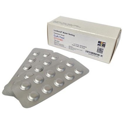 Pastilles d'analyse stabilisant acide cyanurique