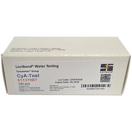 Pastilles d'analyse stabilisant acide cyanurique