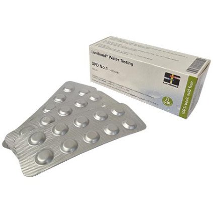 Pastilles d'analyse DPD noires n°1 pour photomètre