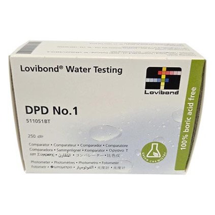 Pastilles d'analyse DPD noires n°1 pour photomètre