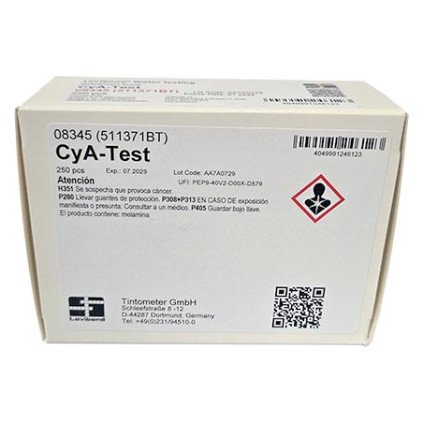 Pastilles d'analyse stabilisant acide cyanurique