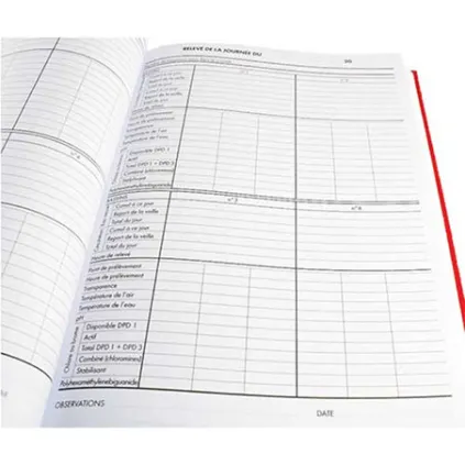 Carnet sanitaire 370 pages - HTH®