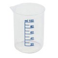 Gobelet mesureur 100ml gradué bleu - Lovibond