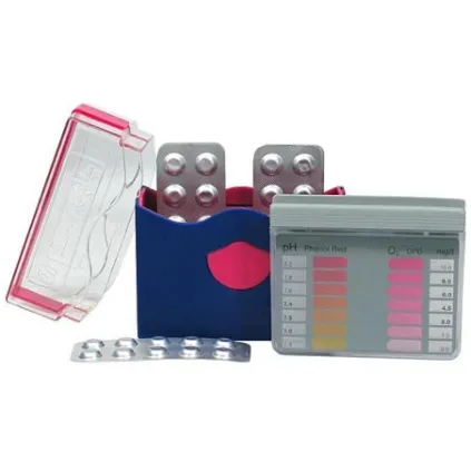 Trousse d'analyse chlore et pH - Pooltester