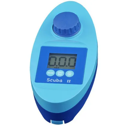 Scuba II - Testeur électronique cl / pH / stab / Alc-M
