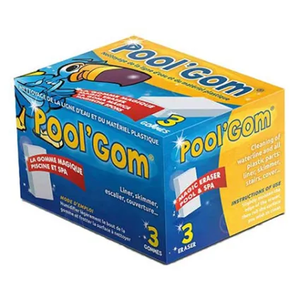 Pool' Gom x3 - nettoyage piscine