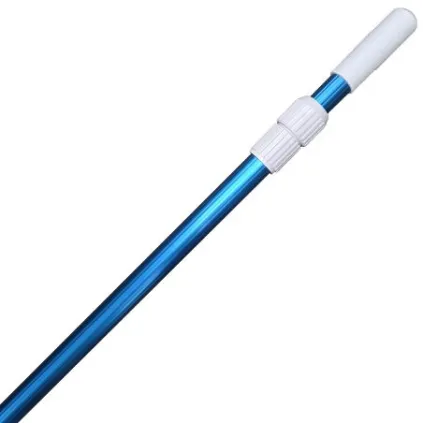 Manche télescopique alu anodisé bleu
