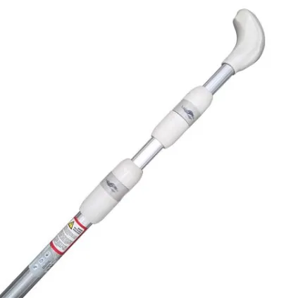 Manche télescopique Série 6 - 1.5 / 4.5m - 3 parties