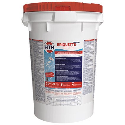 Briquettes HTH® - Hypochlorite de calcium - chloration permanente