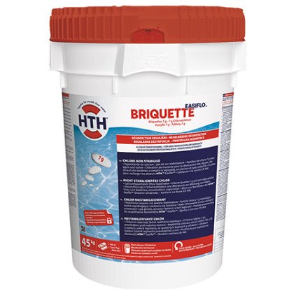 Briquettes HTH® - Hypochlorite de calcium - chloration permanente
