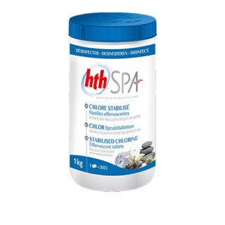 Chlore Stabilisé Pastilles effervescentes - HTH® SPA