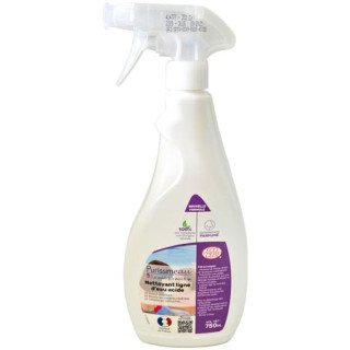 Nettoyant détartrant ligne d'eau acide - Pulvérisateur de 750 ml - Purissimeau