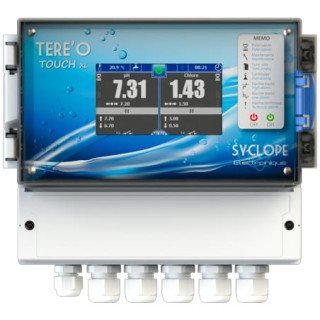 TEREO Touch XL - Régulation ampérométrique mono-bassin tactile - Syclope