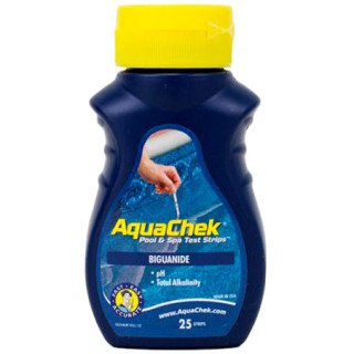 Bandelettes d'analyse du biguanide bleu - Aquachek