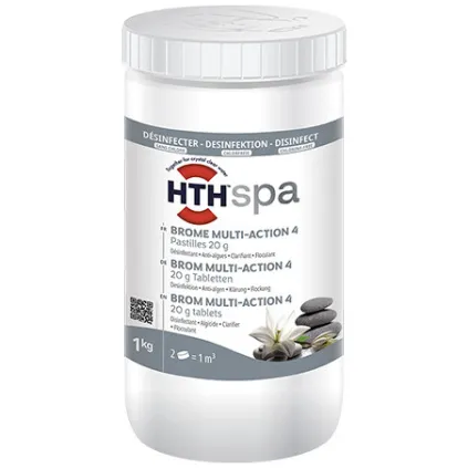 Brome Multi-Action pour SPA - Traitement régulier sans chlore - HTH® SPA