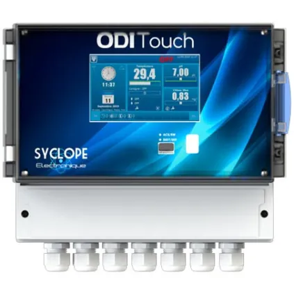 ODITouch - Régulation ampérométrique mono-bassin tactile - Syclope