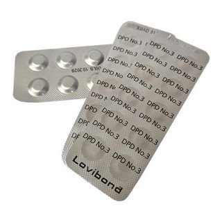 Pastilles d'analyse DPD noires n°3 pour photomètre