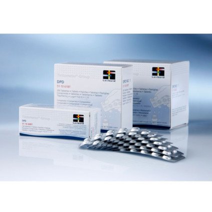 Pastilles d'analyse DPD noires n°4 pour photomètre