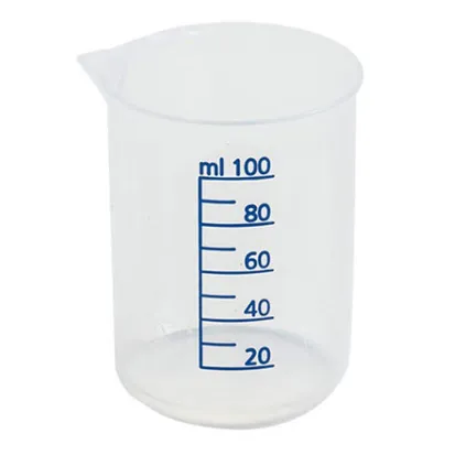 Gobelet mesureur 100ml gradué bleu - Lovibond