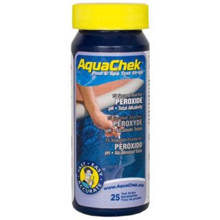 Bandelettes d'analyse du peroxyde - Aquachek