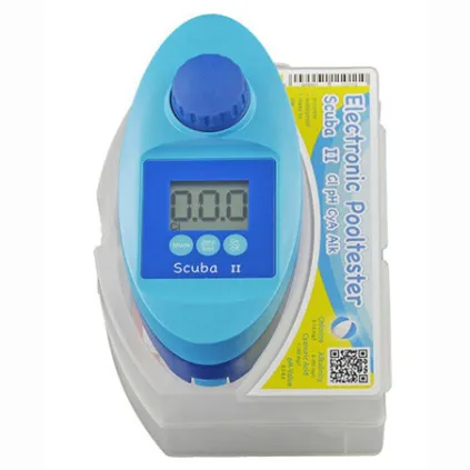 Scuba II - Testeur électronique cl / pH / stab / Alc-M