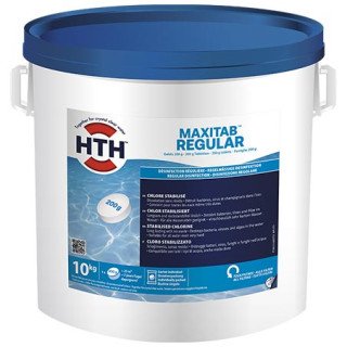 Maxitab Regular 200g HTH® - Désinfection Régulière