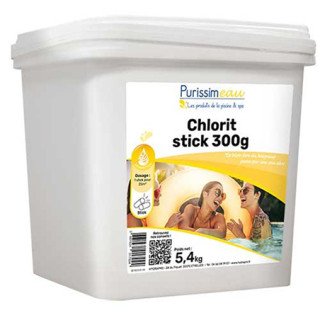 Purissimeau Chlorit Stick 300gr - Hypochlorite de calcium - Désinfection