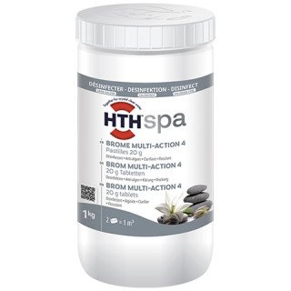 Brome Multi-Action pour SPA - Traitement régulier sans chlore - HTH® SPA