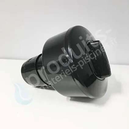 Doseur de chlore flottant noir pour piscine