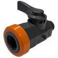 Vanne PP 1/4" à billes pour régulation Cycl'Eau