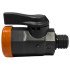 Vanne PP 1/4" à billes pour régulation Cycl'Eau