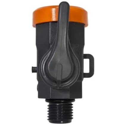Vanne PP 1/4" à billes pour régulation Cycl'Eau