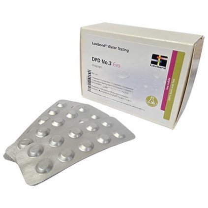 Pastilles d'analyse DPD noires n°3 pour photomètre