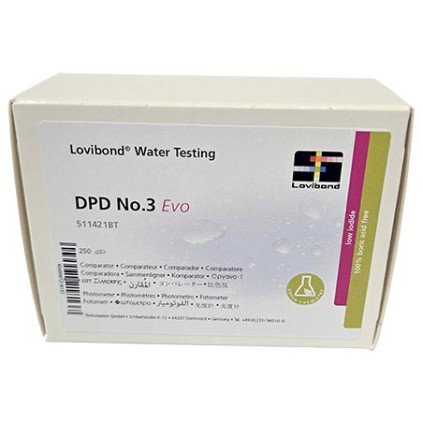 Pastilles d'analyse DPD noires n°3 pour photomètre