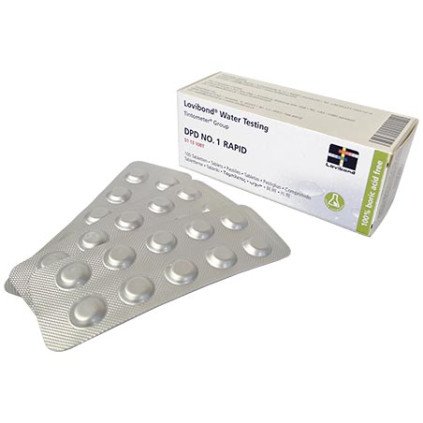 Pastilles d'analyse DPD vertes n°1 pour comparateur optique