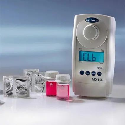 Photomètre MD110 3 en 1 - Chlore, pH, Stabilisant - Bluetooth
