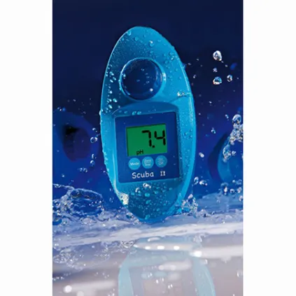 Scuba II - Testeur électronique cl / pH / stab / Alc-M