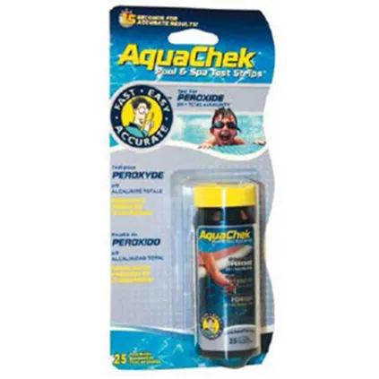 Bandelettes d'analyse du peroxyde - Aquachek