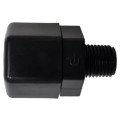 Raccord droit fileté flotteur haut 1/4" - 1/2" pour doseurs First