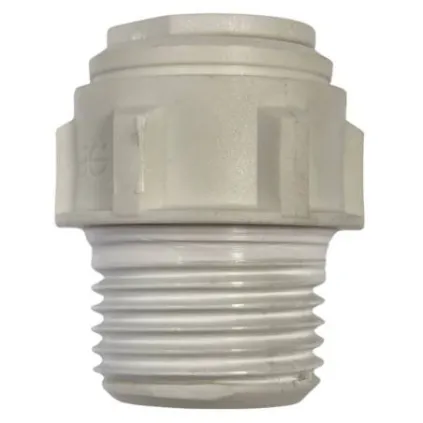 Raccord droit fileté 1/2" - Ø1/2" pour doseurs Easiflo First