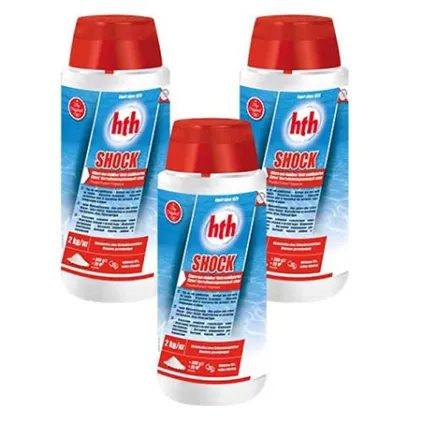 Shock poudre 2Kg - le lot : 2 achetés, le 3ème offert - HTH