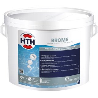 Brome Pastilles 20g HTH® - Désinfection Régulière