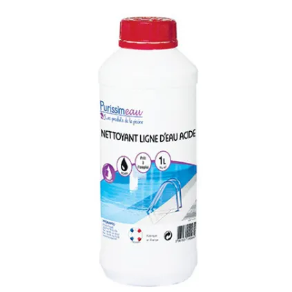 Nettoyant pour Ligne d'eau acide - Détartrant - Purissimeau
