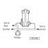 Chlorinateur Dossi-3 - Chlore / brome - By pass