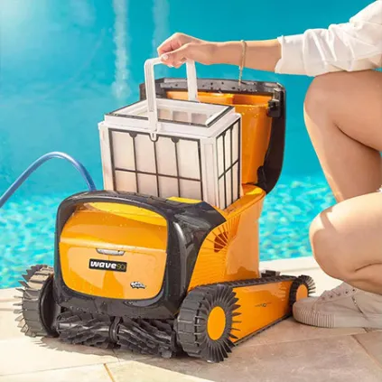 Robot électrique Dolphin Wave 90i - Brosses PVC