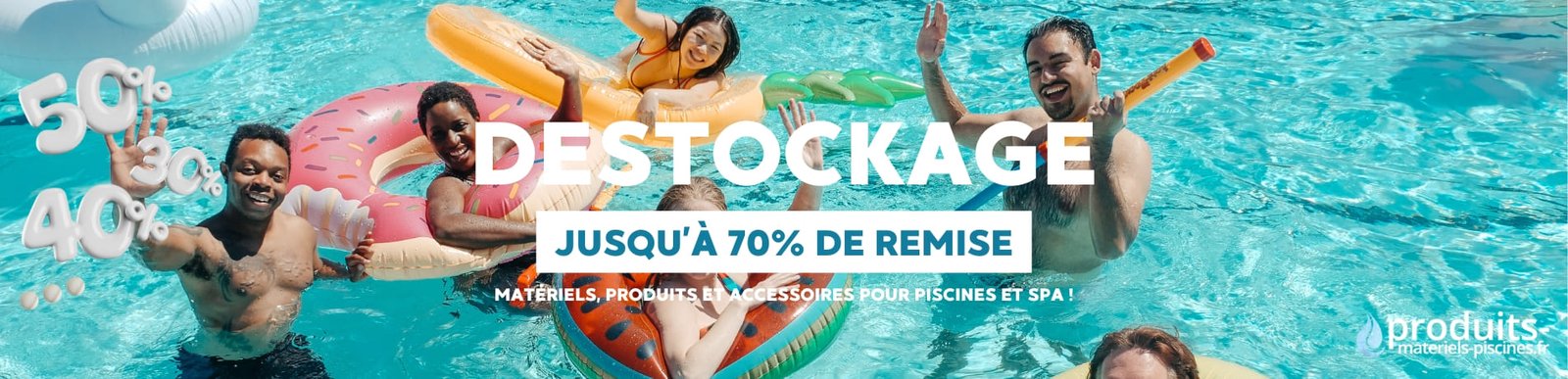 Produits de traitement de l'eau de piscine